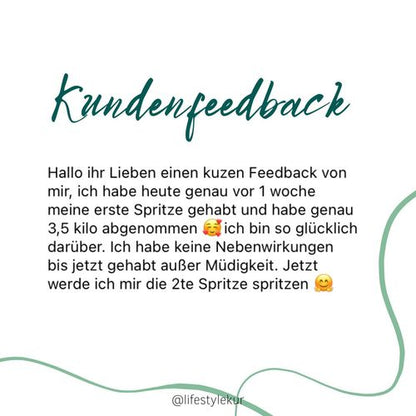 Aufsatz für 1 Monat